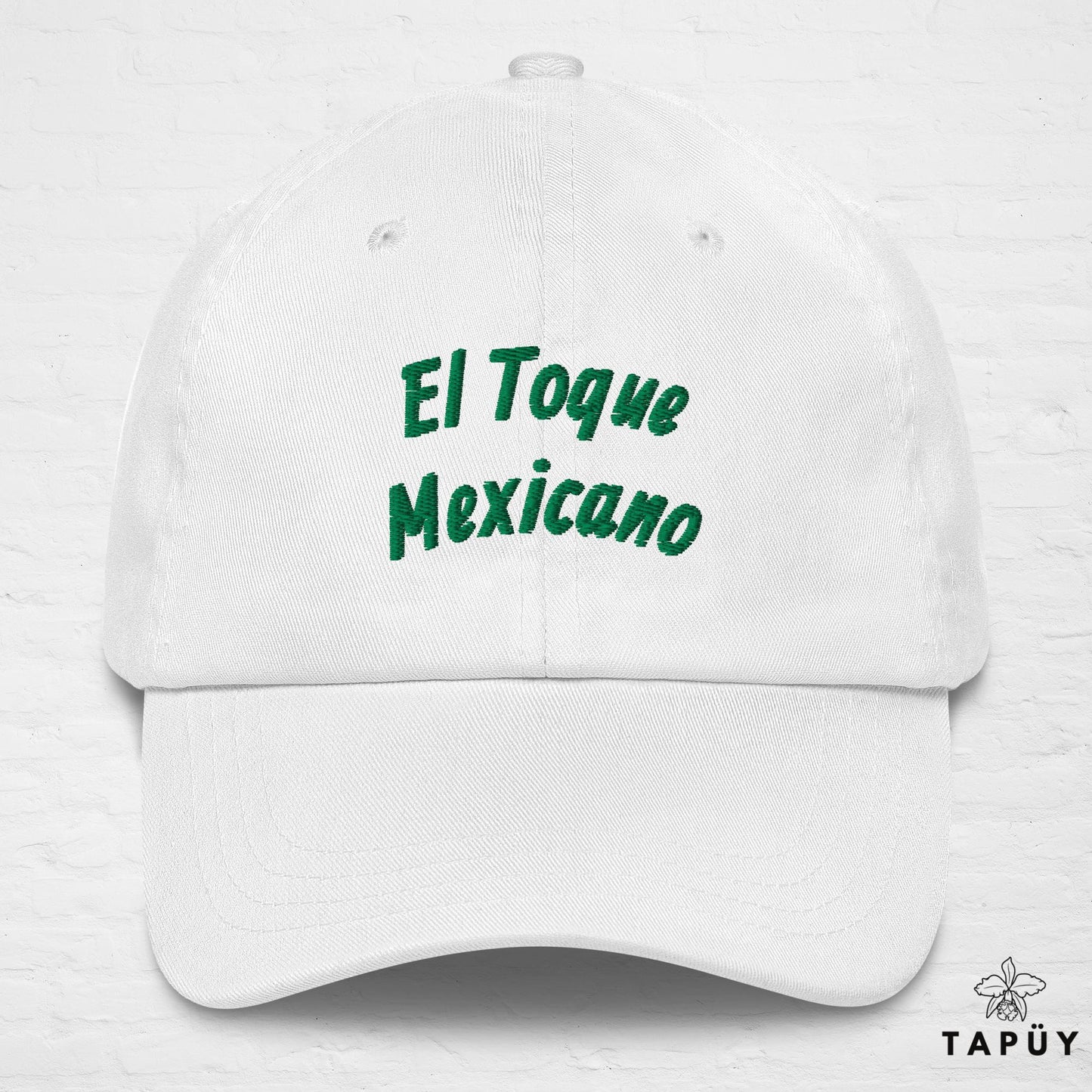 Casquette Mexique - El Toque Mexicano Blanc de la marque Tapüy