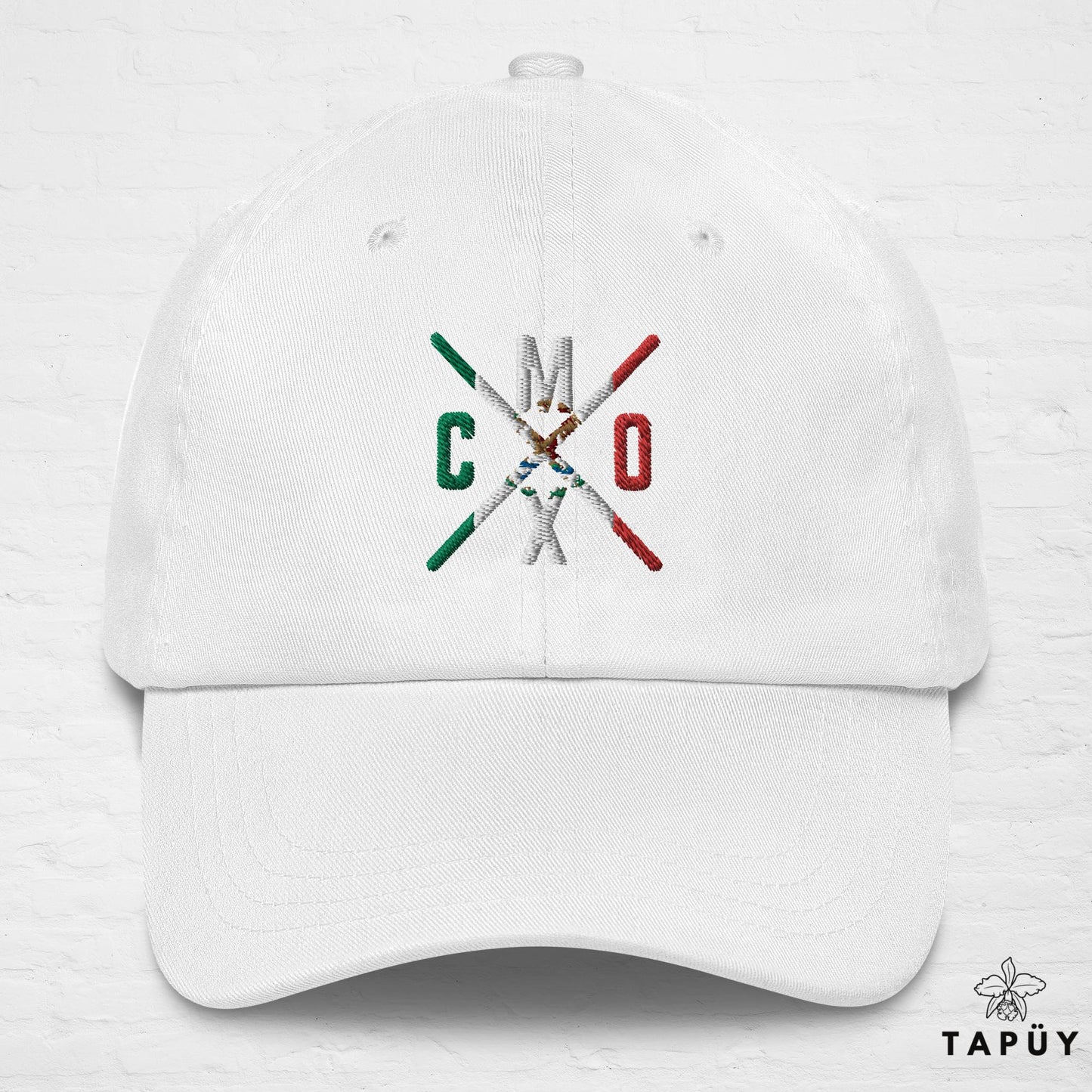 Casquette Mexique - MXCO Blanc de la marque Tapüy
