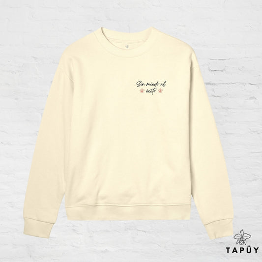 Sweatshirt Femme Sin Miedo Al Exito Jaune Clair / XS de la marque Tapüy