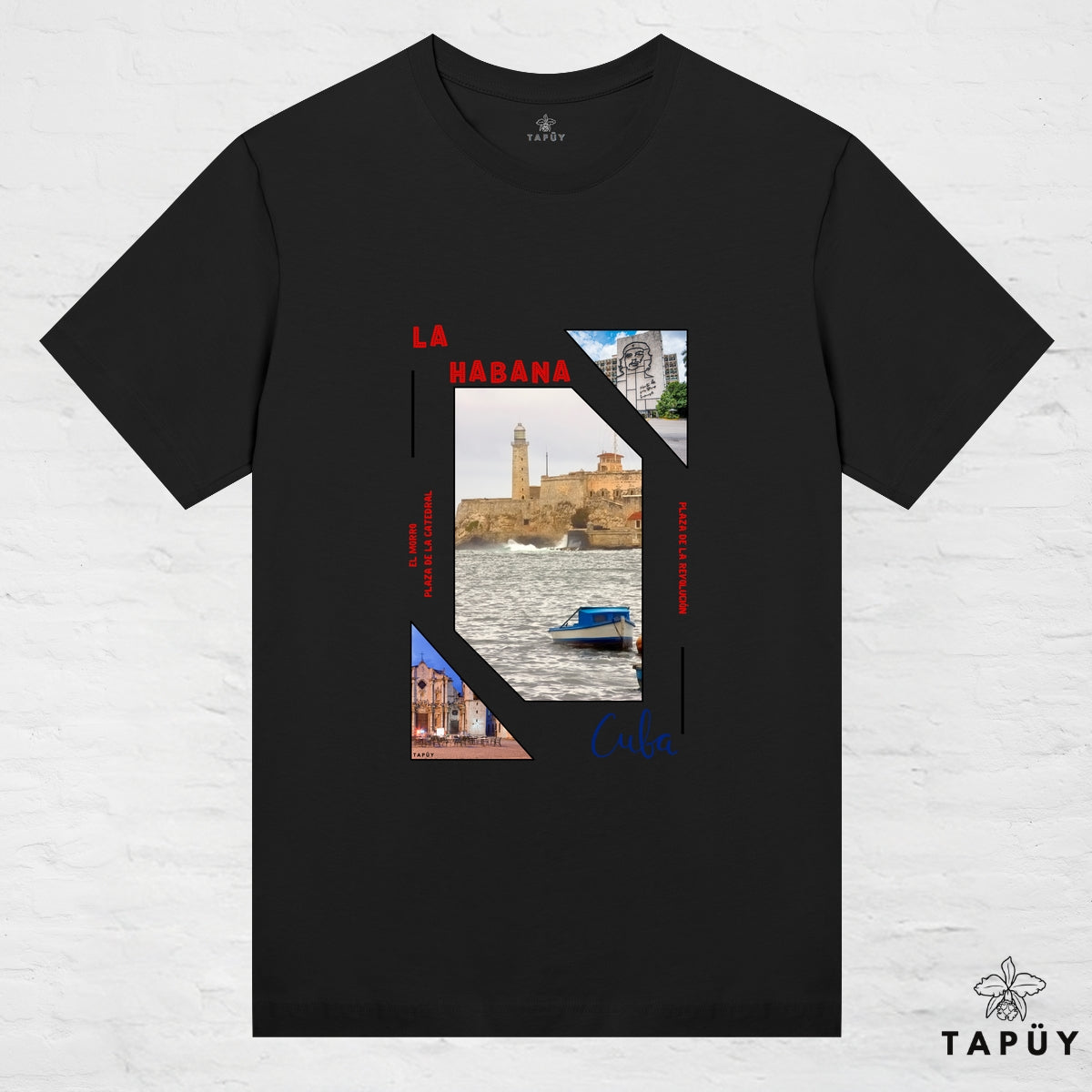 T-Shirt Femme - Capital La Habana Noir / XS de la marque Tapüy