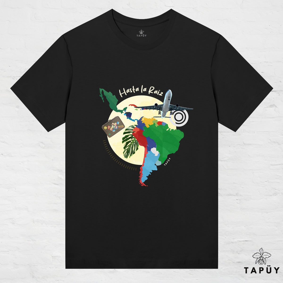 T-Shirt Femme - Hasta La Raiz Noir / XS / women de la marque Tapüy