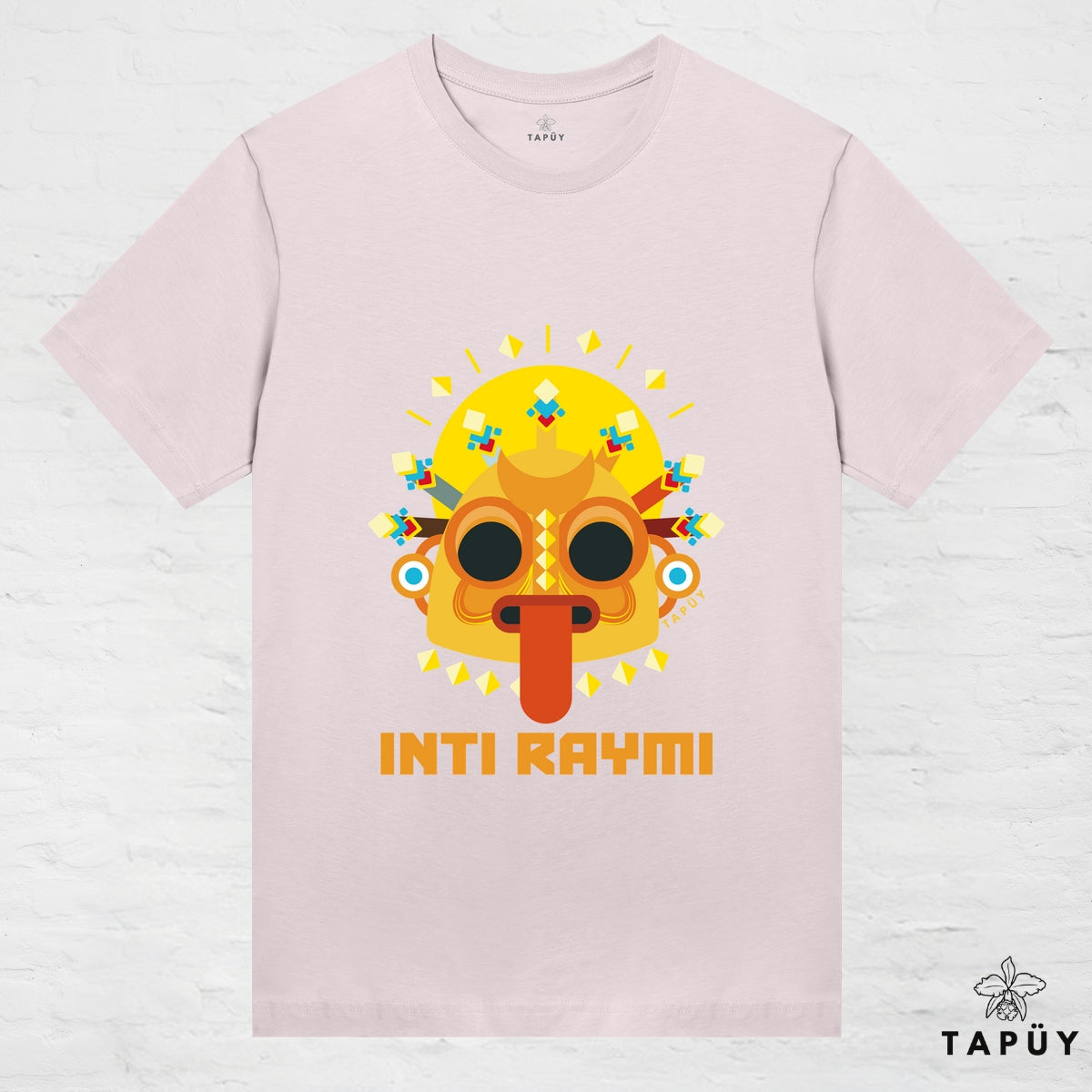 T-Shirt Femme - Inti Raymi Rose Clair / XS / women de la marque Tapüy