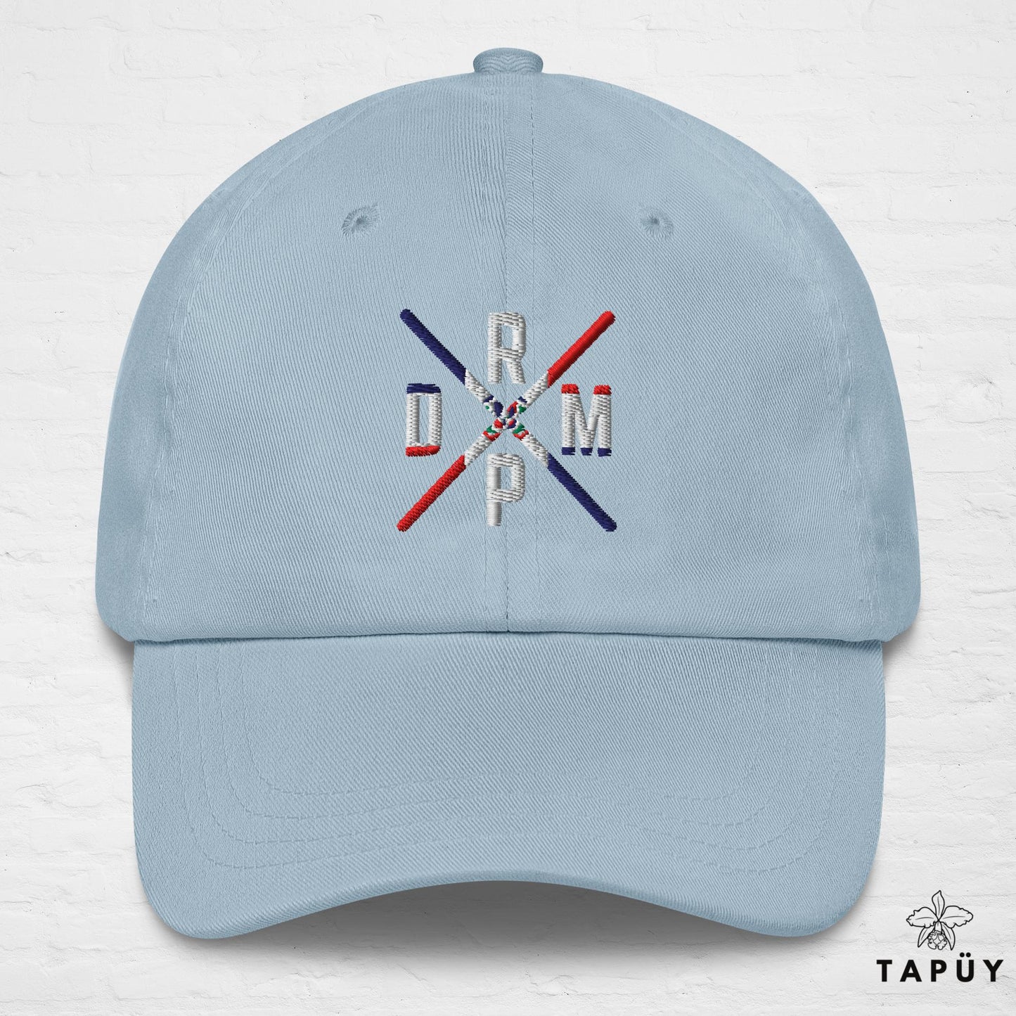 Casquette République Dominicaine - RPDM Bleu Clair de la marque Tapüy