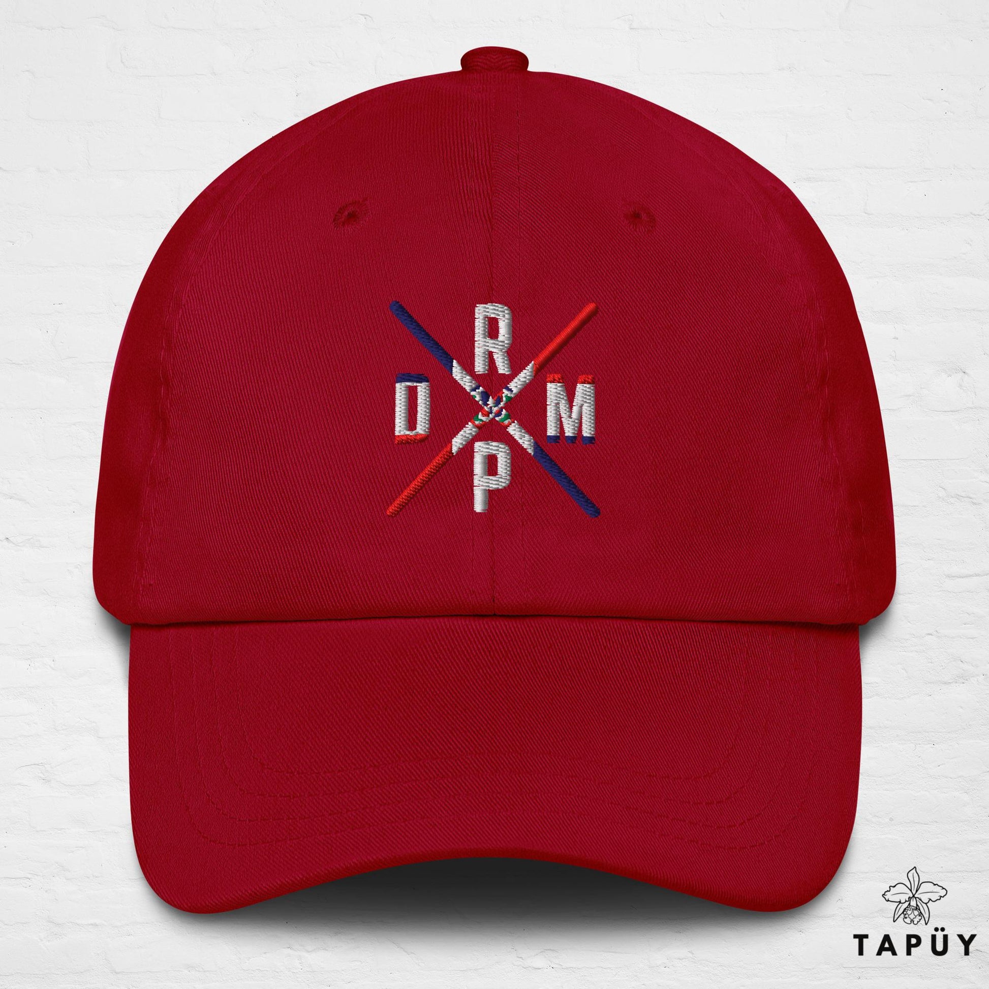 Casquette République Dominicaine - RPDM Rouge de la marque Tapüy