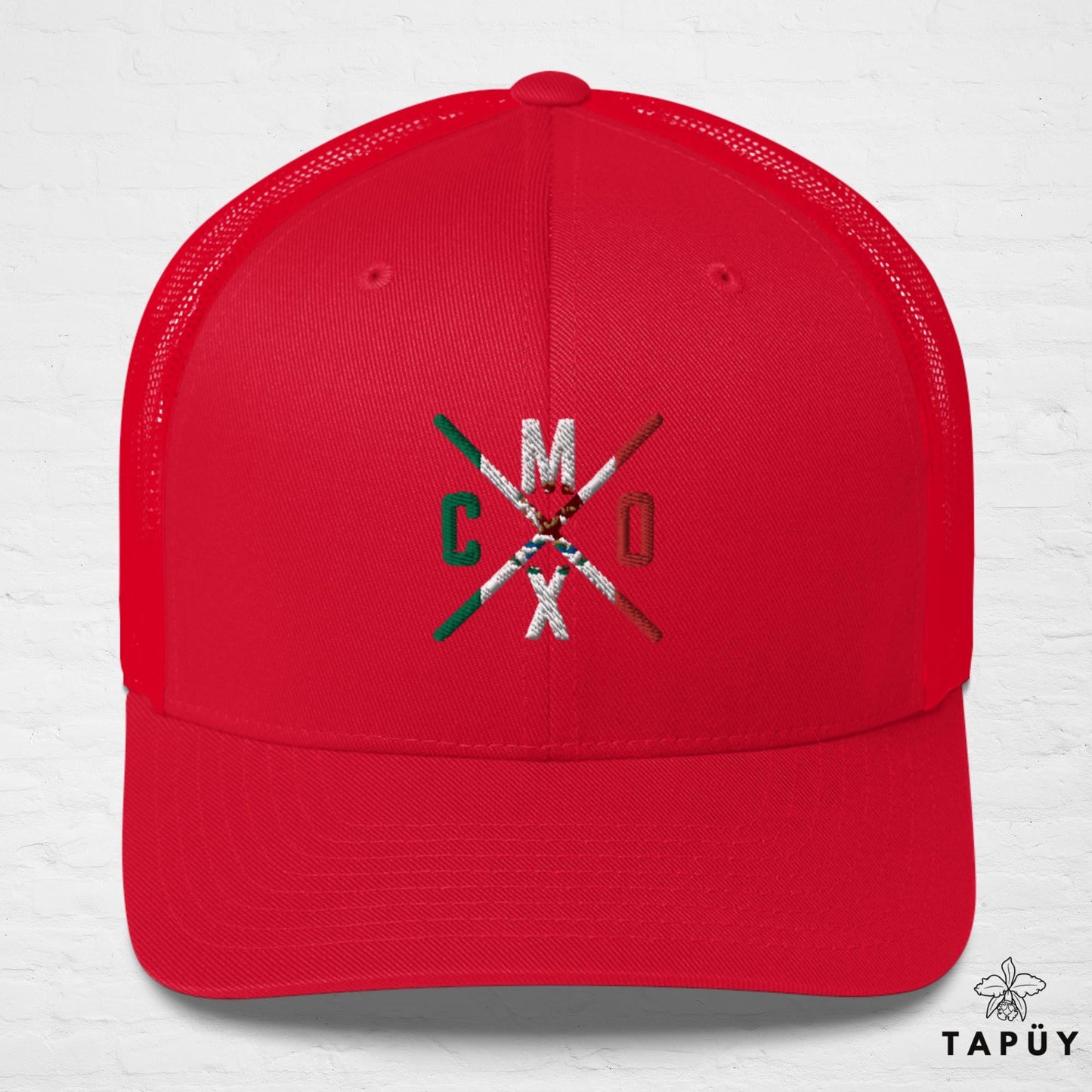 Casquette Trucker Mexique - MXCO Rouge de la marque Tapüy
