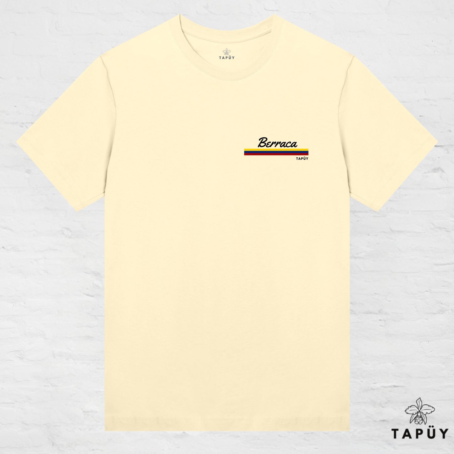 T-Shirt Femme - Colombia - Berraca Jaune Clair / XS / women de la marque Tapüy