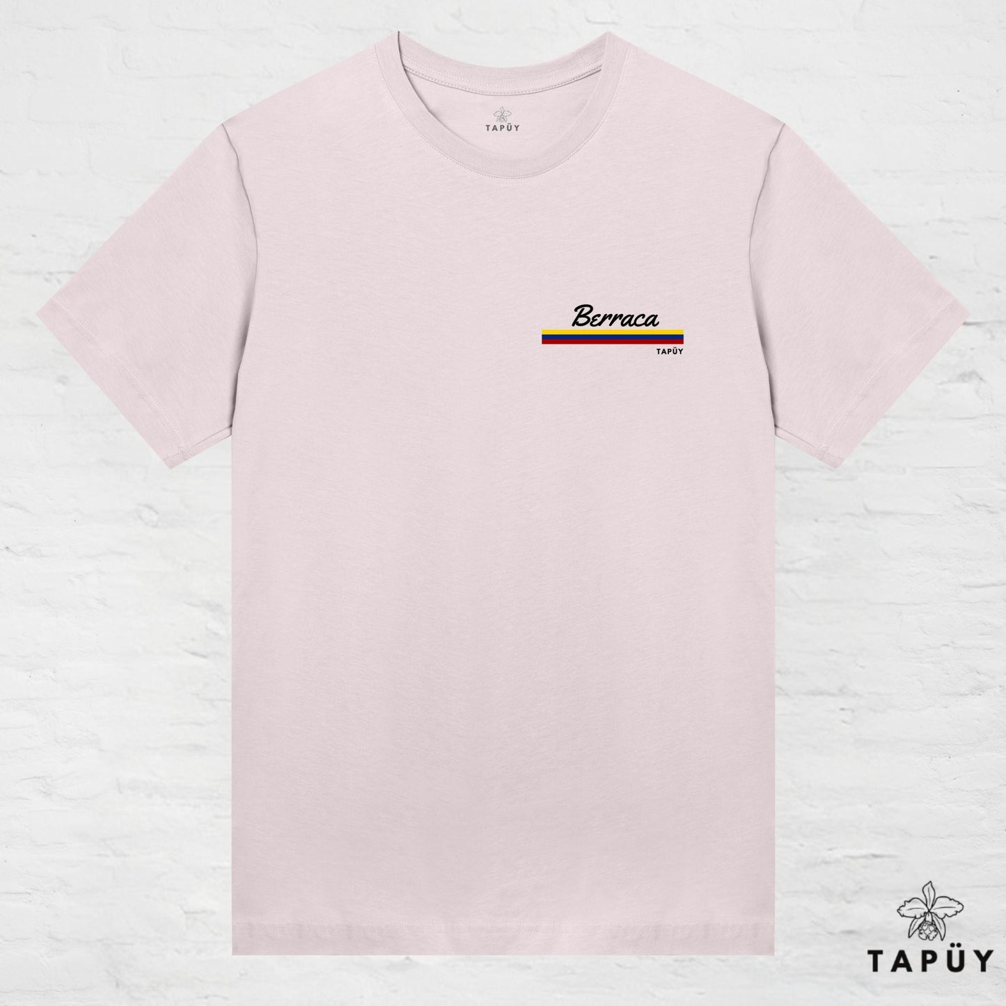 T-Shirt Femme - Colombia - Berraca Rose Clair / XS / women de la marque Tapüy