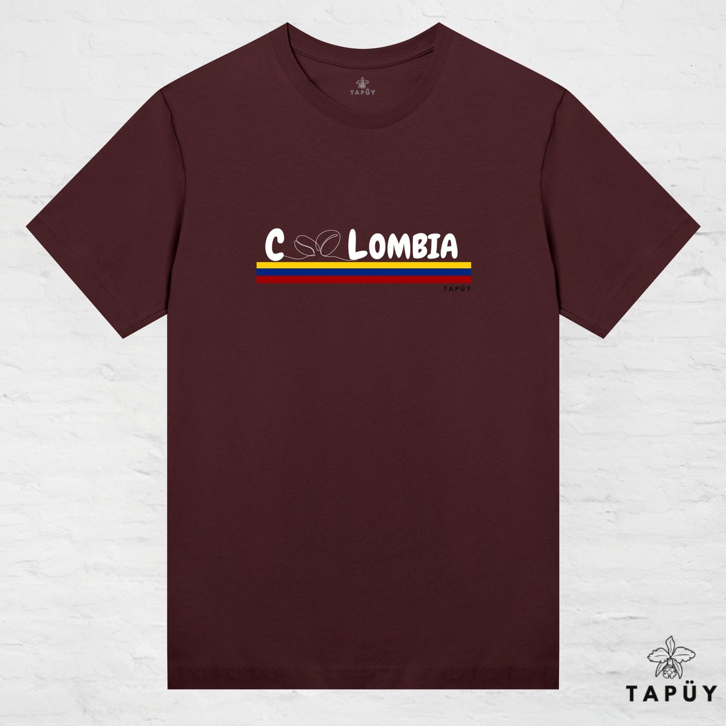 T-Shirt Femme - CooLombia – motif café Colombie de la marque Tapüy