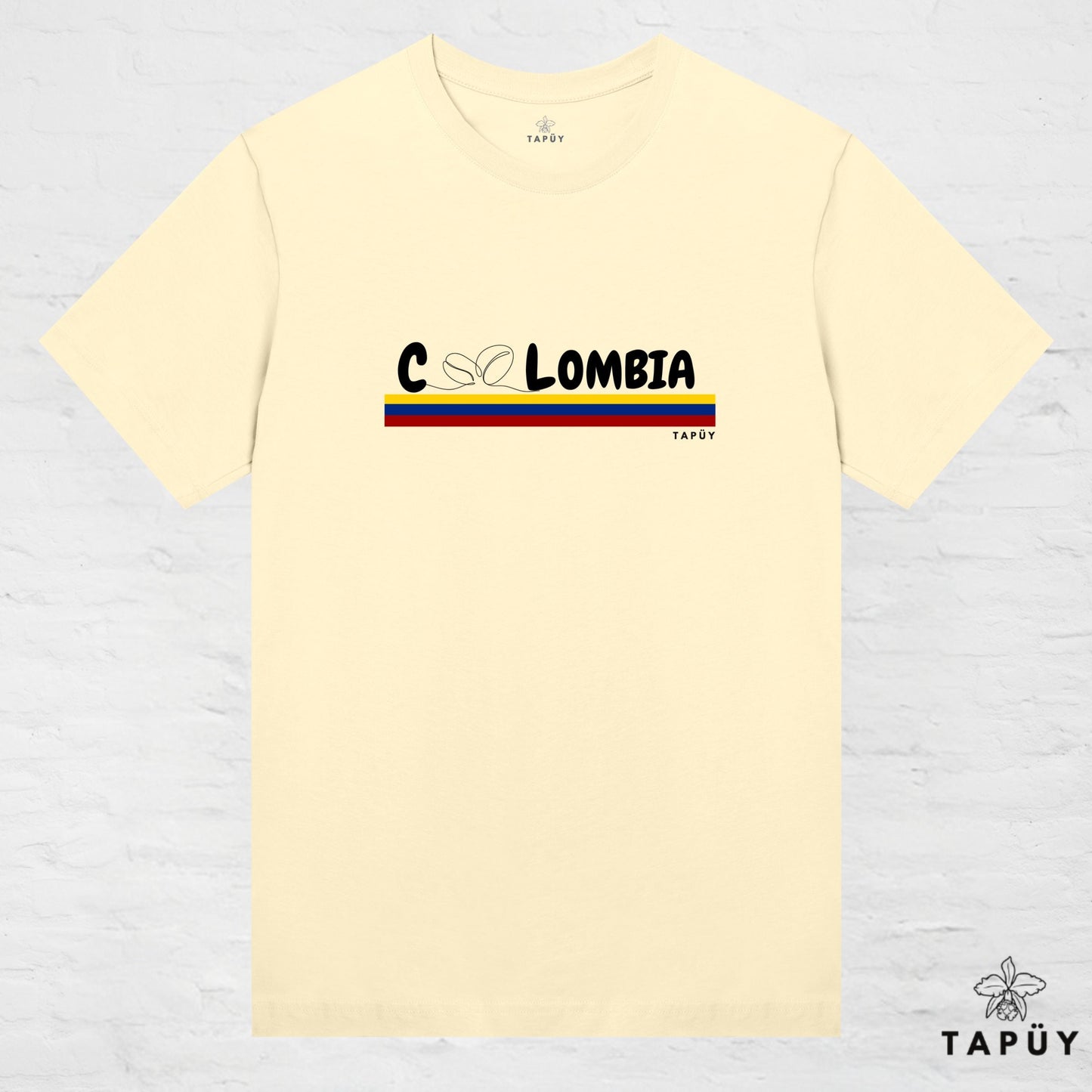 T-Shirt Femme - CooLombia – motif café Colombie de la marque Tapüy