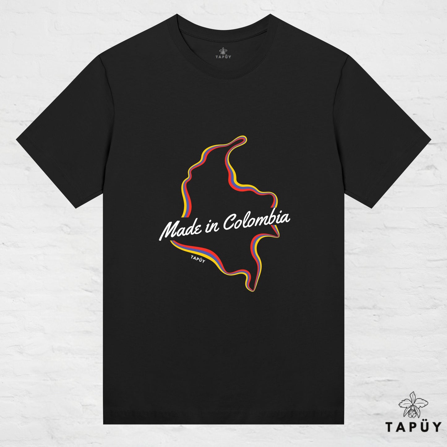 T-Shirt Femme - Made in Colombia Black / women de la marque Tapüy