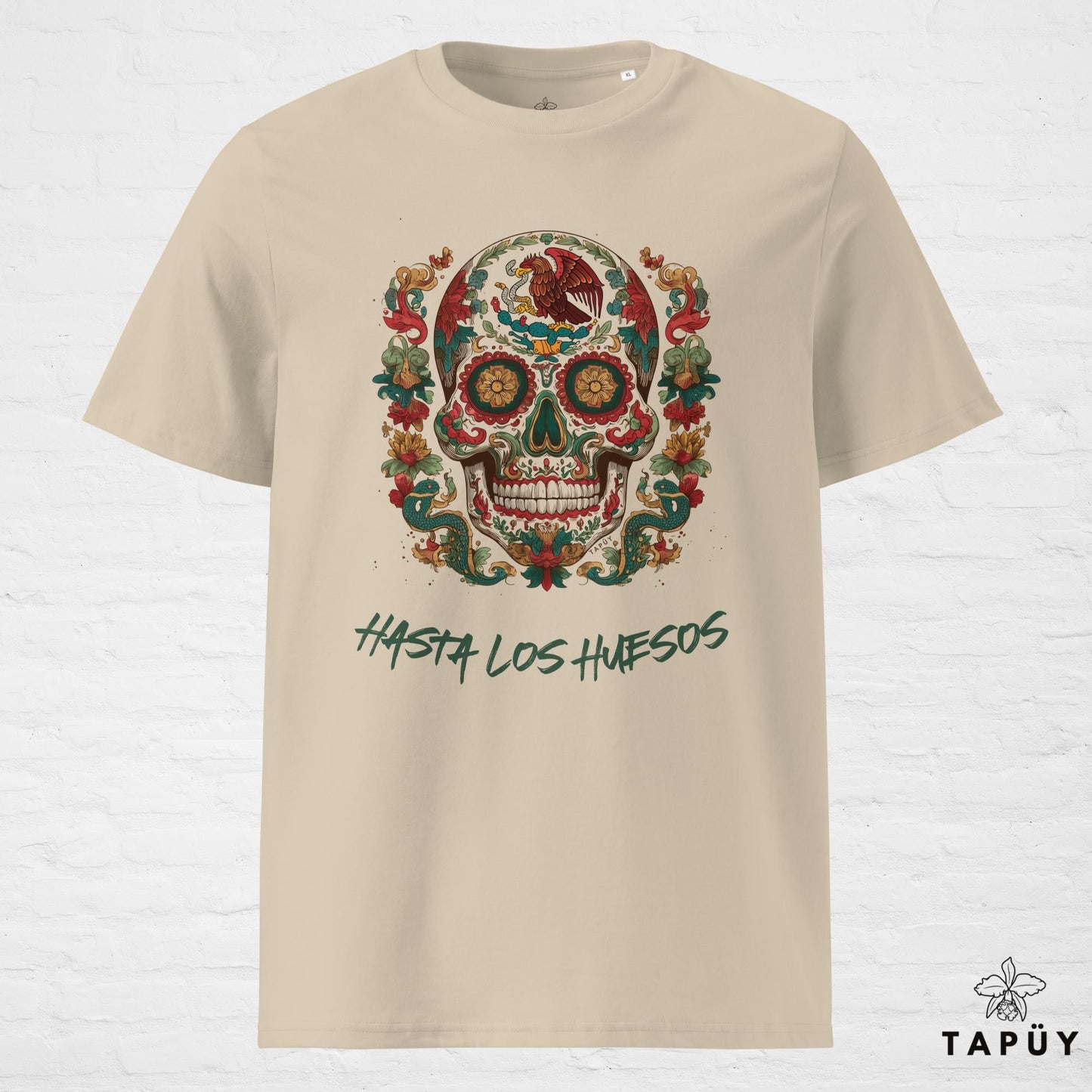 T-Shirt Homme - Hasta los huesos Desert Dust / S de la marque Tapüy
